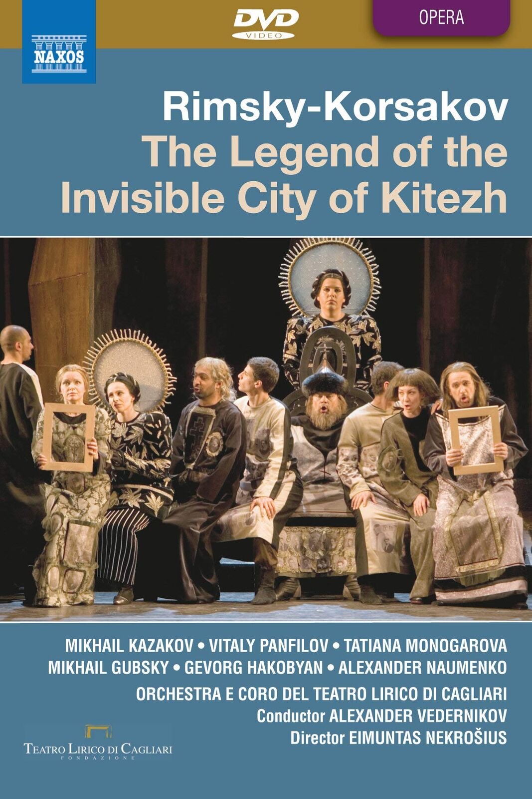 Rimsky-Korsakov: The Legend of The Invisible City of Kitezh (DVD) Kazakov Gubsky