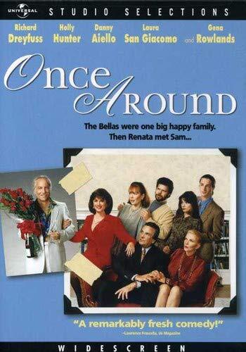 Once Around (DVD) Richard Dreyfuss Holly Hunter Gena Rowlands Danny Aiello