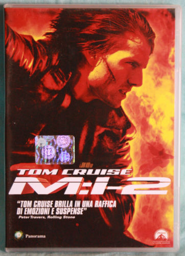 MISSION IMPOSSIBLE 2 M:I-2 TOM CRUISE DVD VERSIONE EDITORIALE NUOVO SIGILLATO ☆