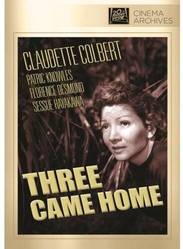 Three Came Home (DVD) Claudette Colbert
