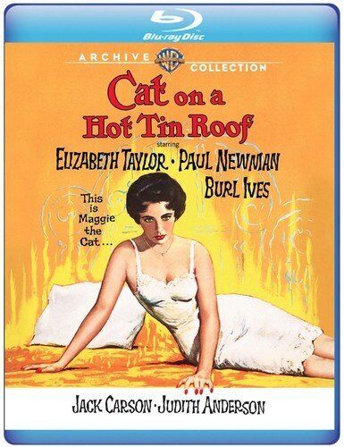 Cat On A Hot Tin Roof (Blu-ray) Vaughn Taylor Elizabeth Taylor Jack Carson