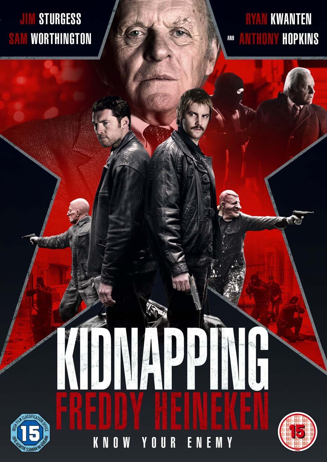 Kidnapping Freddy Heineken (DVD) Anthony Hopkins Sam Worthington Jim Sturgess