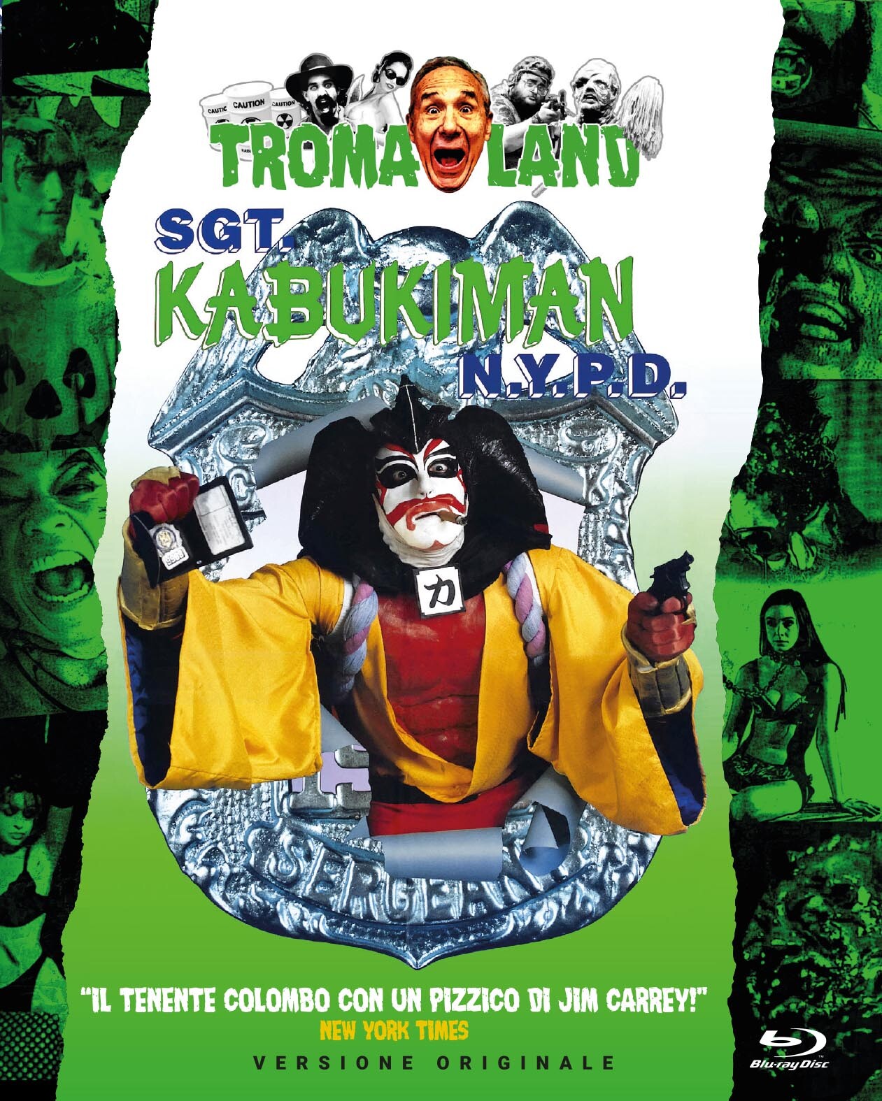 SGT. Kabukiman N.Y.P.D. (BRD TLBR010 - Tromaland) SOTT. ITALIANO