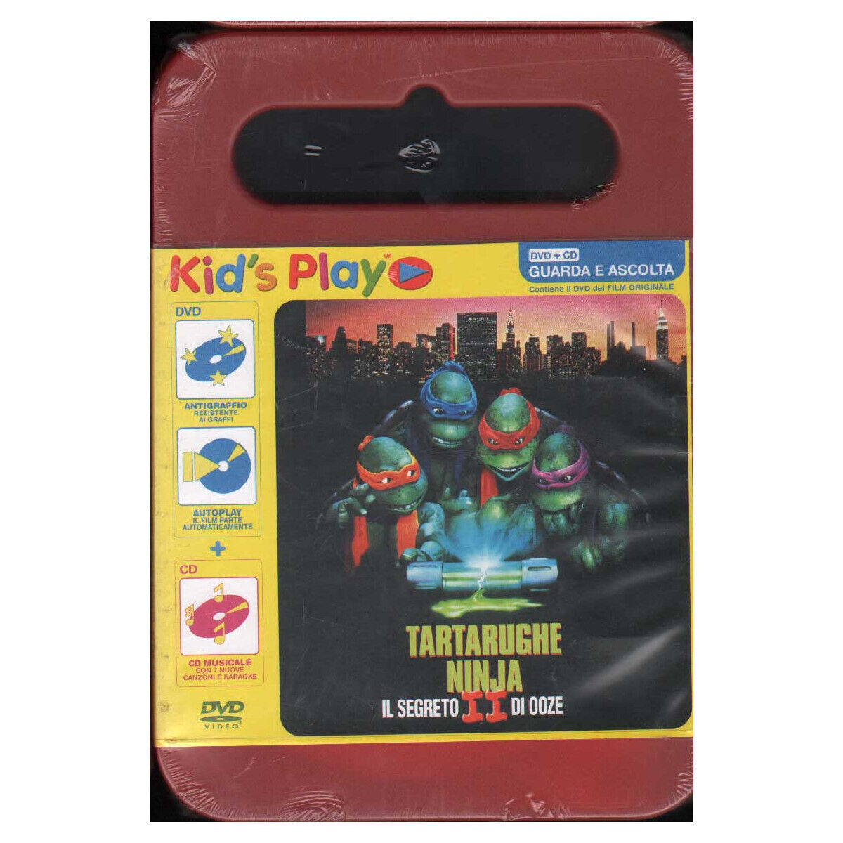 Tartarughe Ninja 2 - Il Segreto di Ooze, Kid's Play DVD Pressman / Sigillato 801