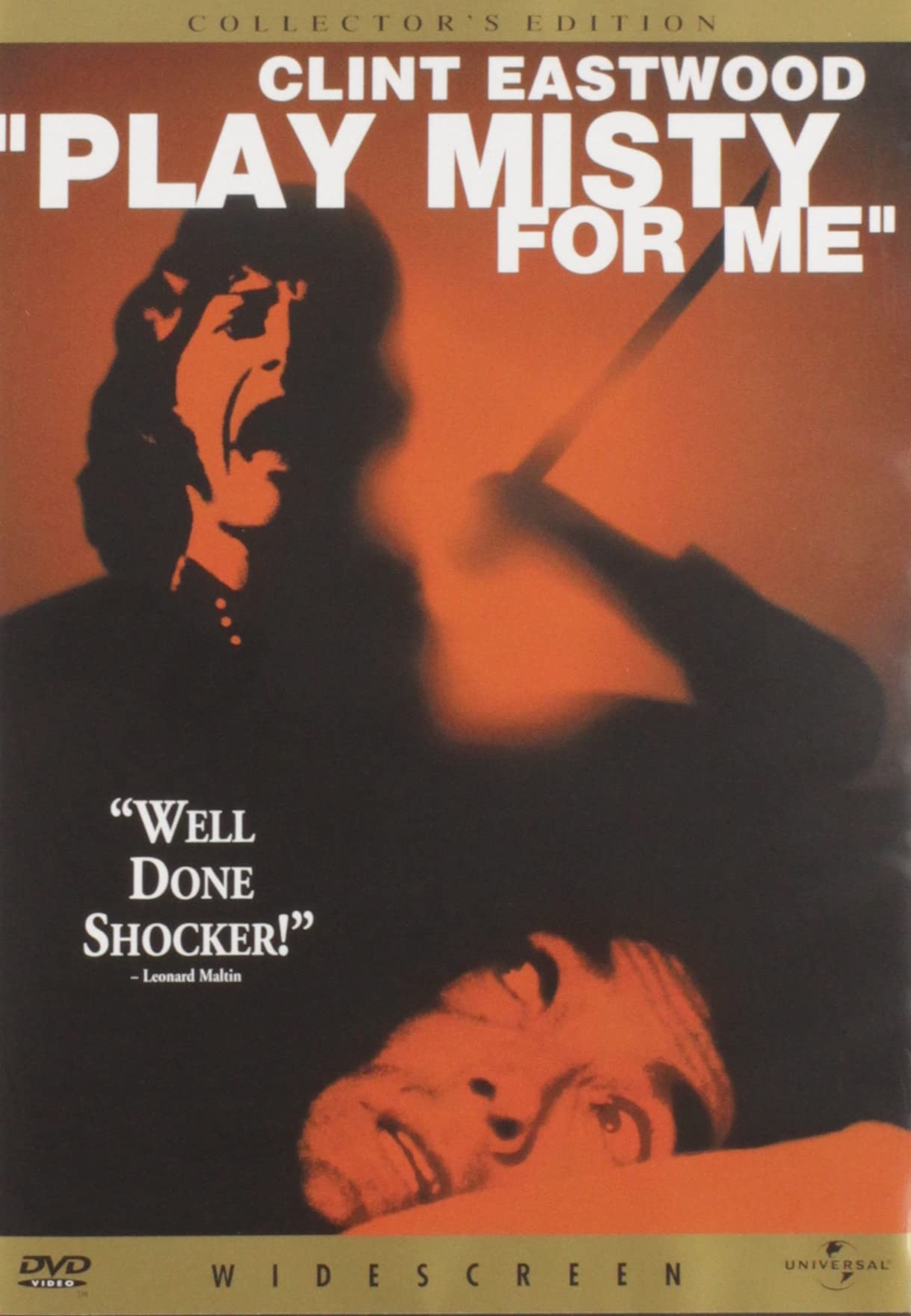 Play Misty for Me (DVD) Clint Eastwood Jessica Walter Donna Mills John Larch
