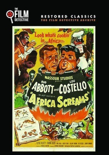 Africa Screams (The Film Detective Restored Version) (DVD) Bud Abbott