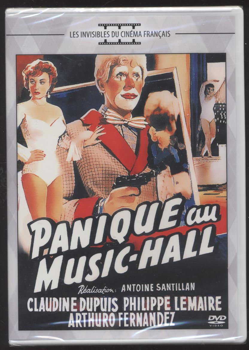 Nuova DVD Panico Al Music Hall 1958 Poliziotto Claudine Dupuis Philippe Lemaire