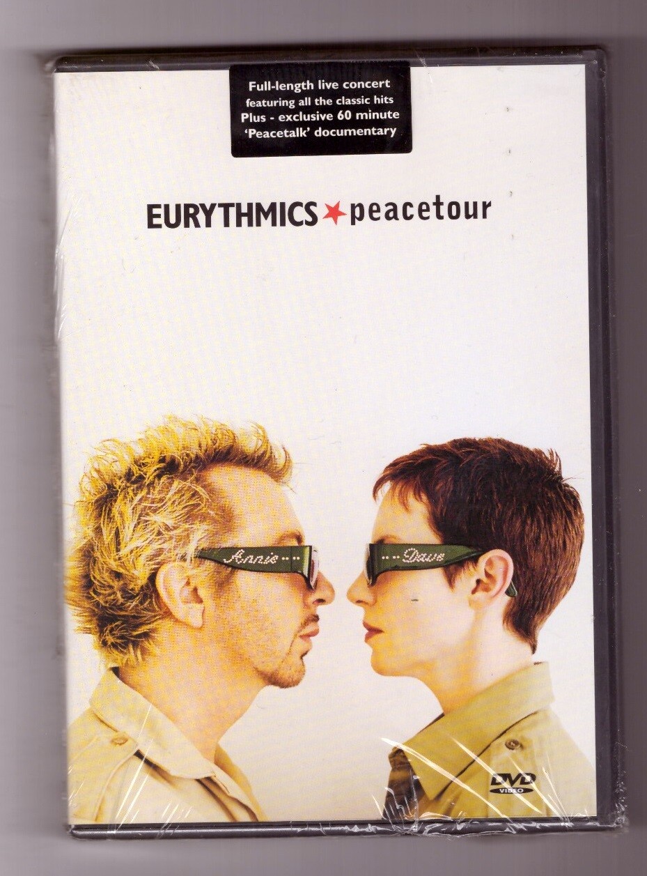 EURYTHMICS - PEACETOUR  DVD  NUOVO SIGILLATO