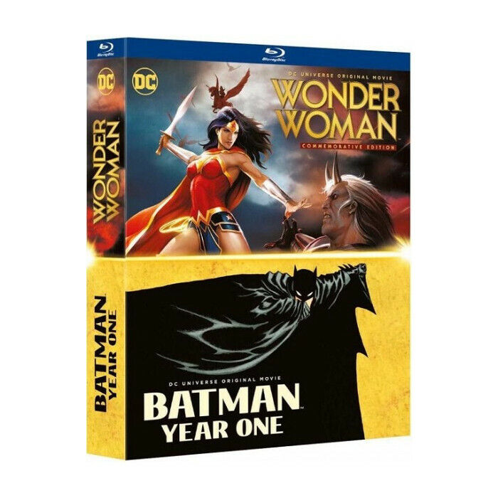 Wonder Woman + Batman Year One Cofanetto Blu-Ray Nuova