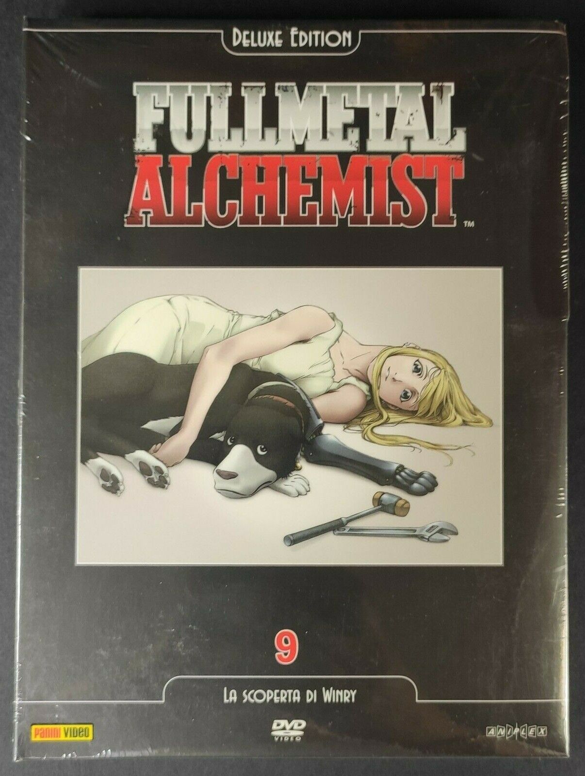 DVD N.9 FULLMETAL ALCHEMIST DELUXE EDITION PANINI VIDEO