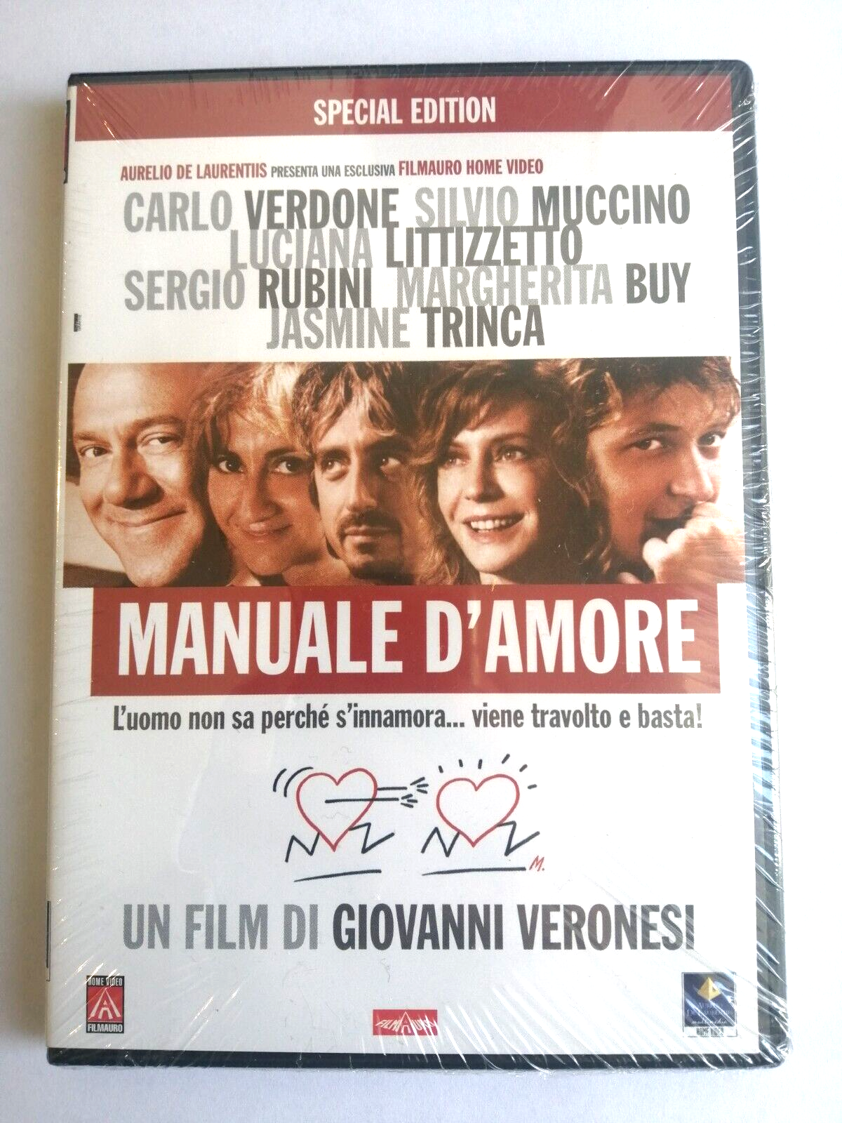 MANUALE D'AMORE 2 DVD SPECIAL EDITION NUOVO SIGILLATO Carlo Verdone