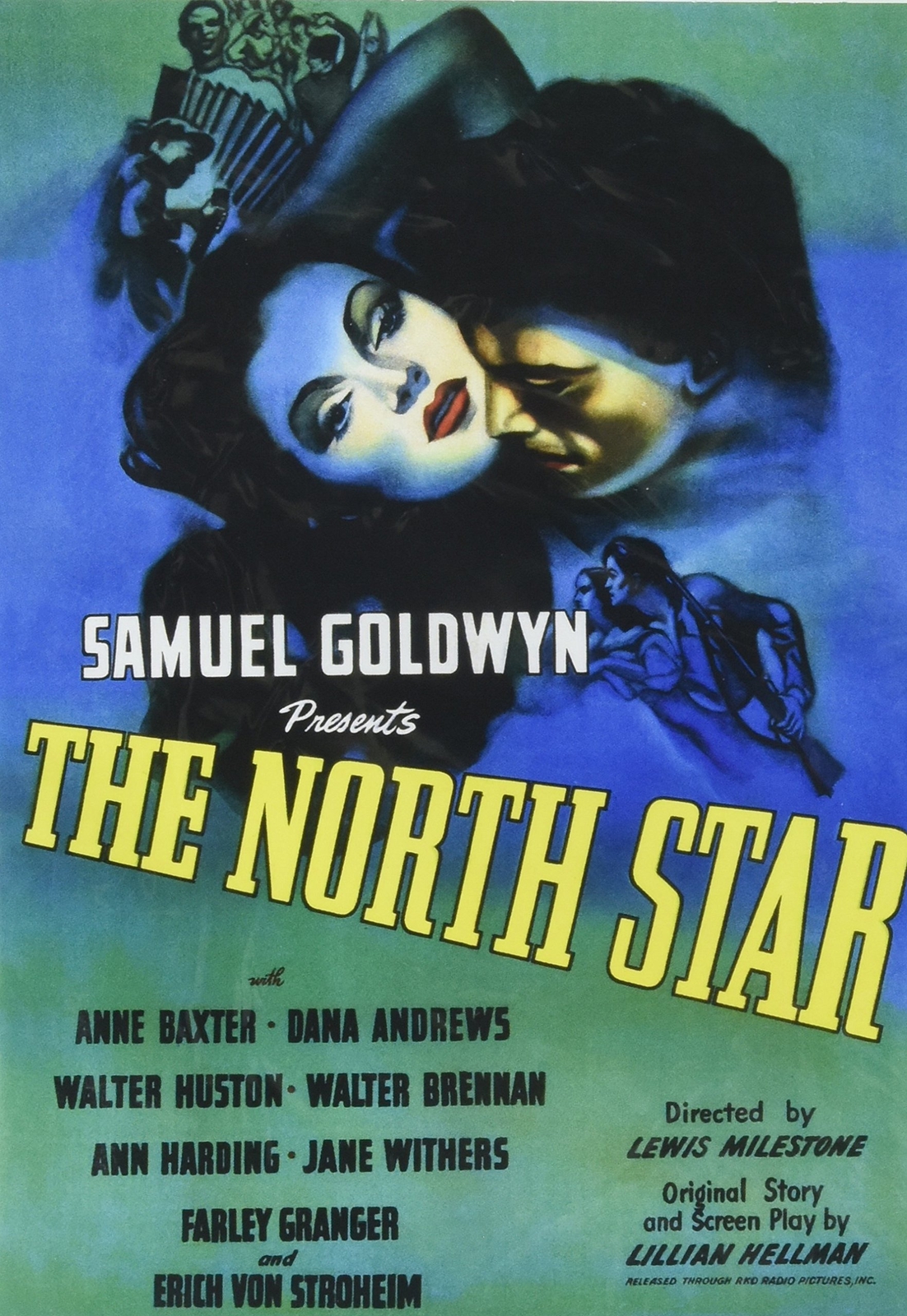The North Star (DVD) Anne Baxter Dana Andrews Walter Huston Walter Brennan