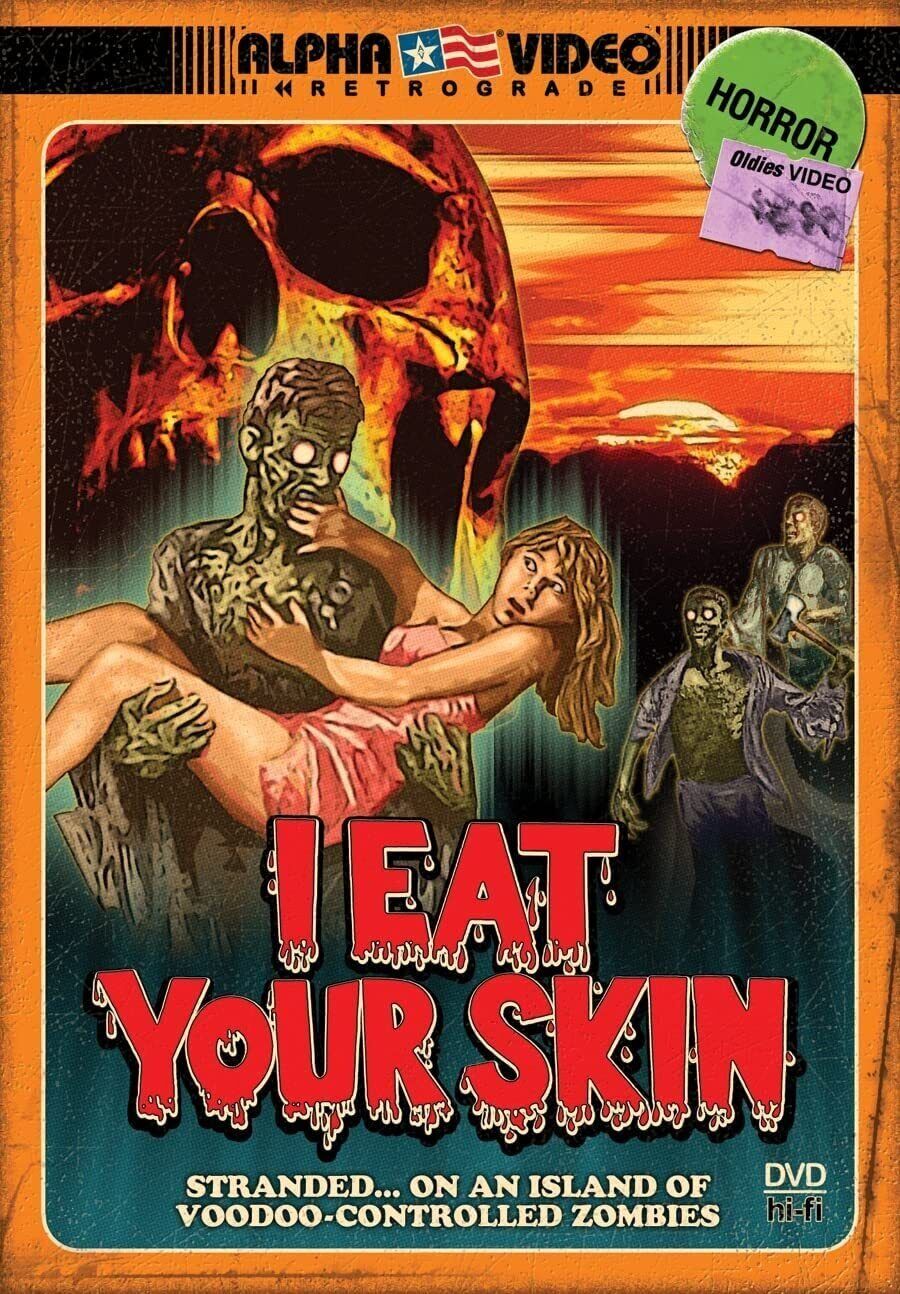 I Eat Your Skin (Retro Cover Art) (DVD) Heather Hewitt Walter Coy William Joyce