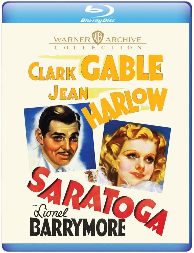 Saratoga (Blu-ray) Clark Gable Jean Harlow Lionel Barrymore