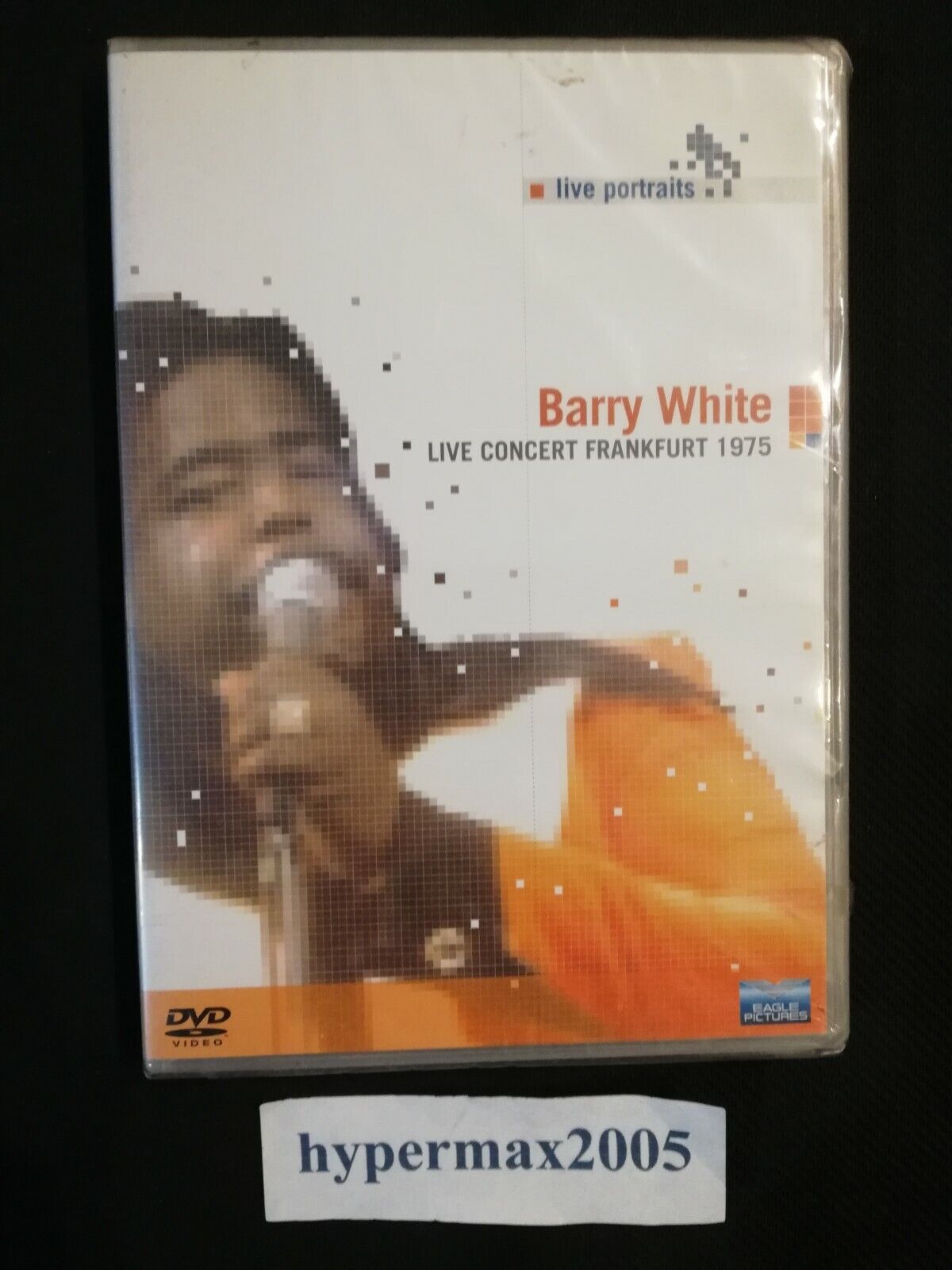 BARRY WHITE - LIVE CONCERT FRANKFURT 1975 - DVD - NUOVO SIGILLATO