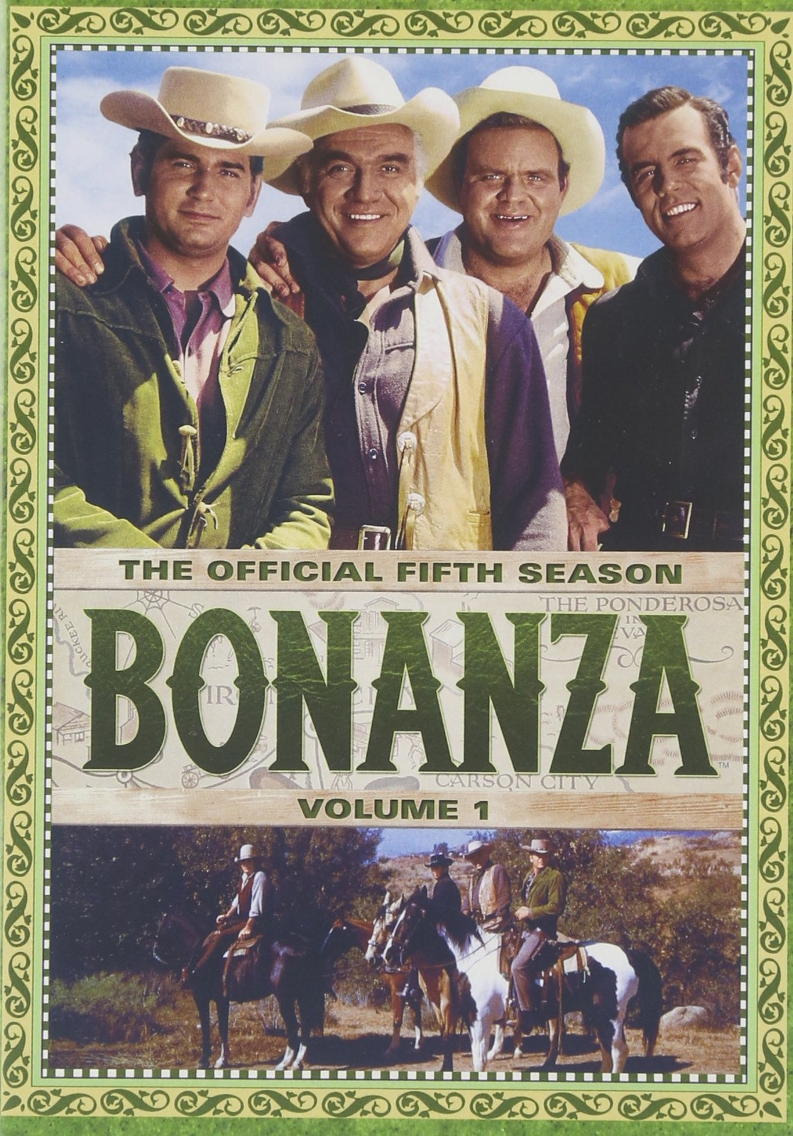 Bonanza: The Official Fifth Season, Vol. 1 (DVD) Lorne Greene Michael Landon