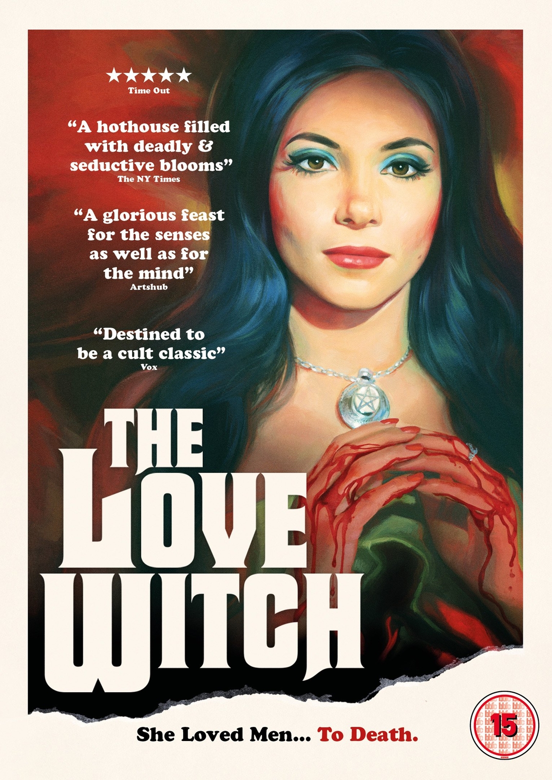 The Love Witch (DVD) Samantha Robinson Jeffrey Vincent Parise Laura Waddell