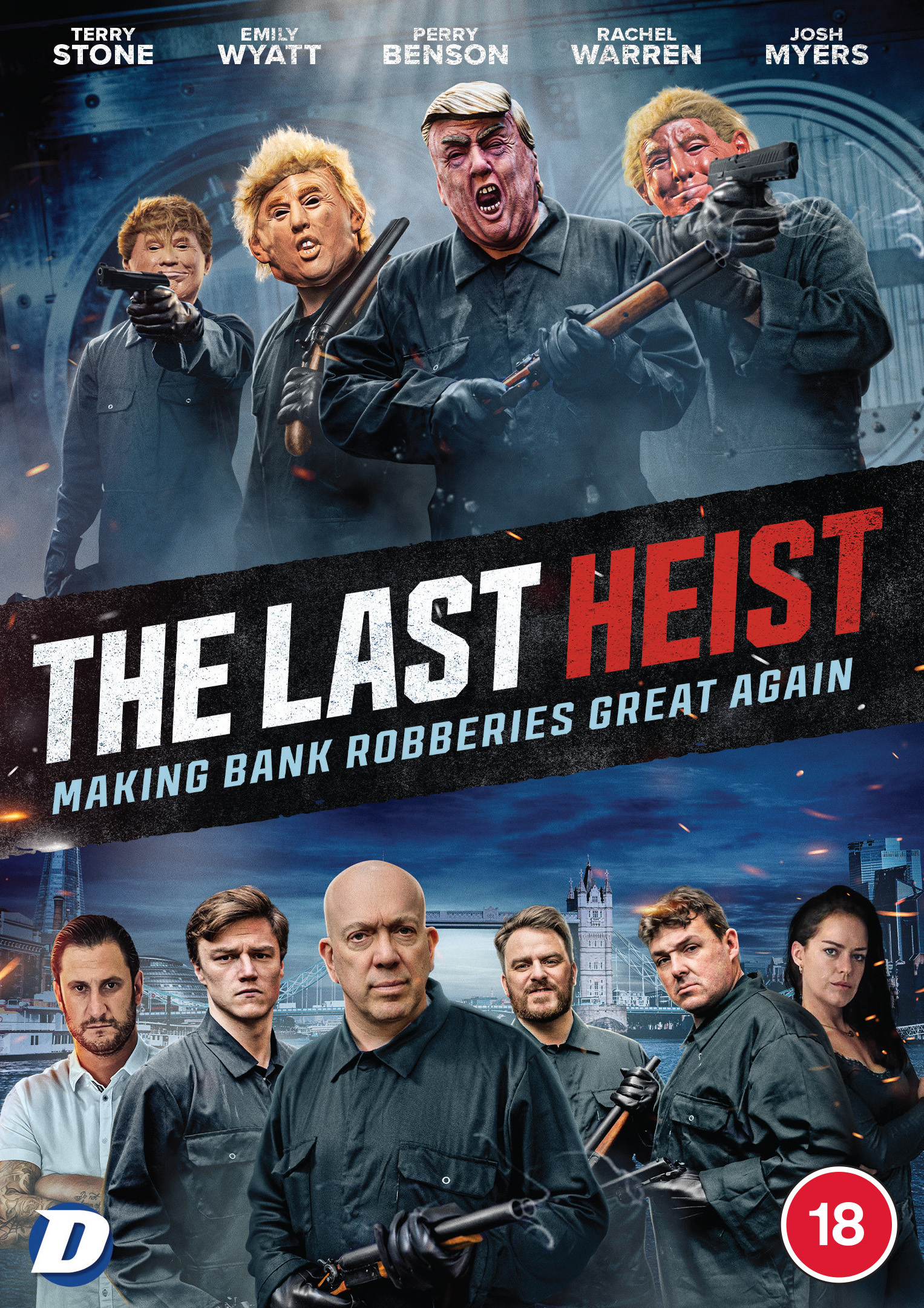 The Last Heist [DVD] (DVD) Rachel Warren Michael Head Ricky London Jack Fincham