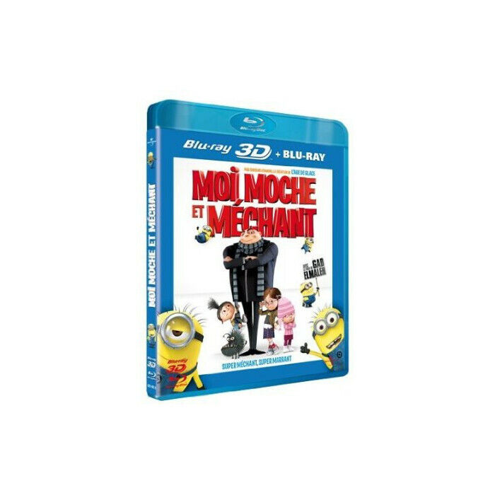 Me E Wicked Blu-Ray 3D + Blu-Ray Nuova