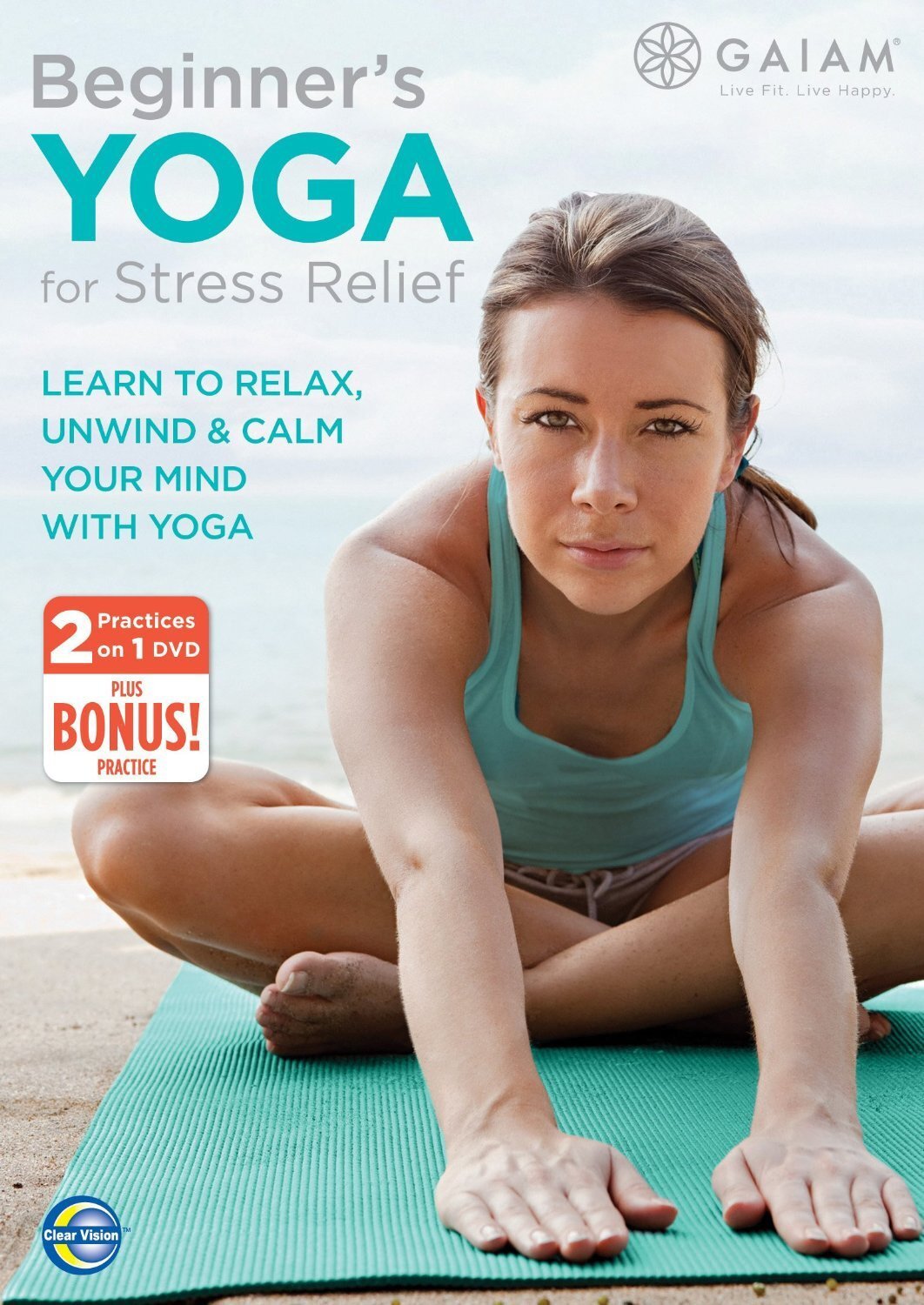 Gaiam: Beginners Yoga For Stress Relief (DVD)