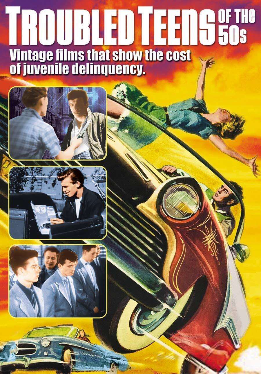 Troubled Teens of the 50s (DVD) Chuck Connors Ken Osmond
