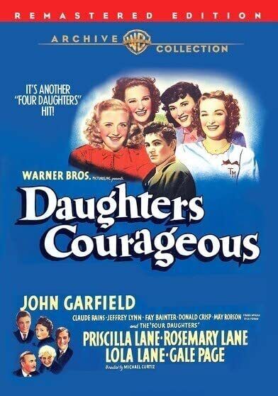 Daughters Courageous (DVD) Jeffrey Lynn John Garfield Lola Lane May Robson