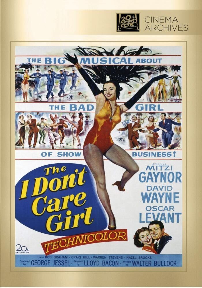 I Don't Care Girl (DVD) Bob Graham David Wayne George Jessel Mitzi Gaynor