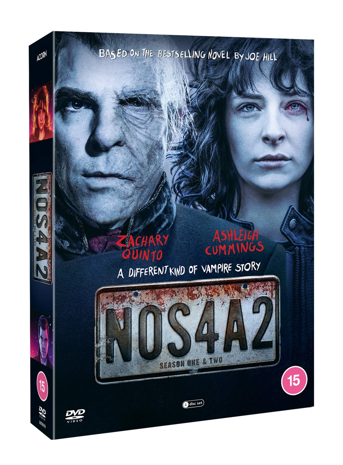 NOS4A2 - Season 1 and 2 Complete (DVD) Zachary Quinto Ashleigh Cummings