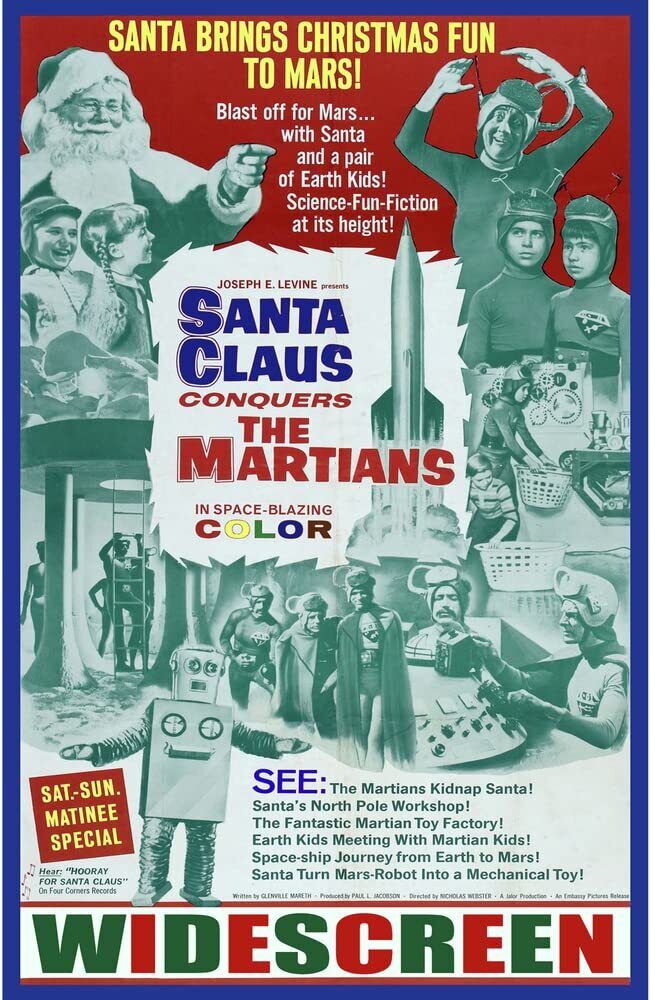 Santa Claus Conquers the Martians (DVD) Bill McCutcheon John Call Leonard Hicks