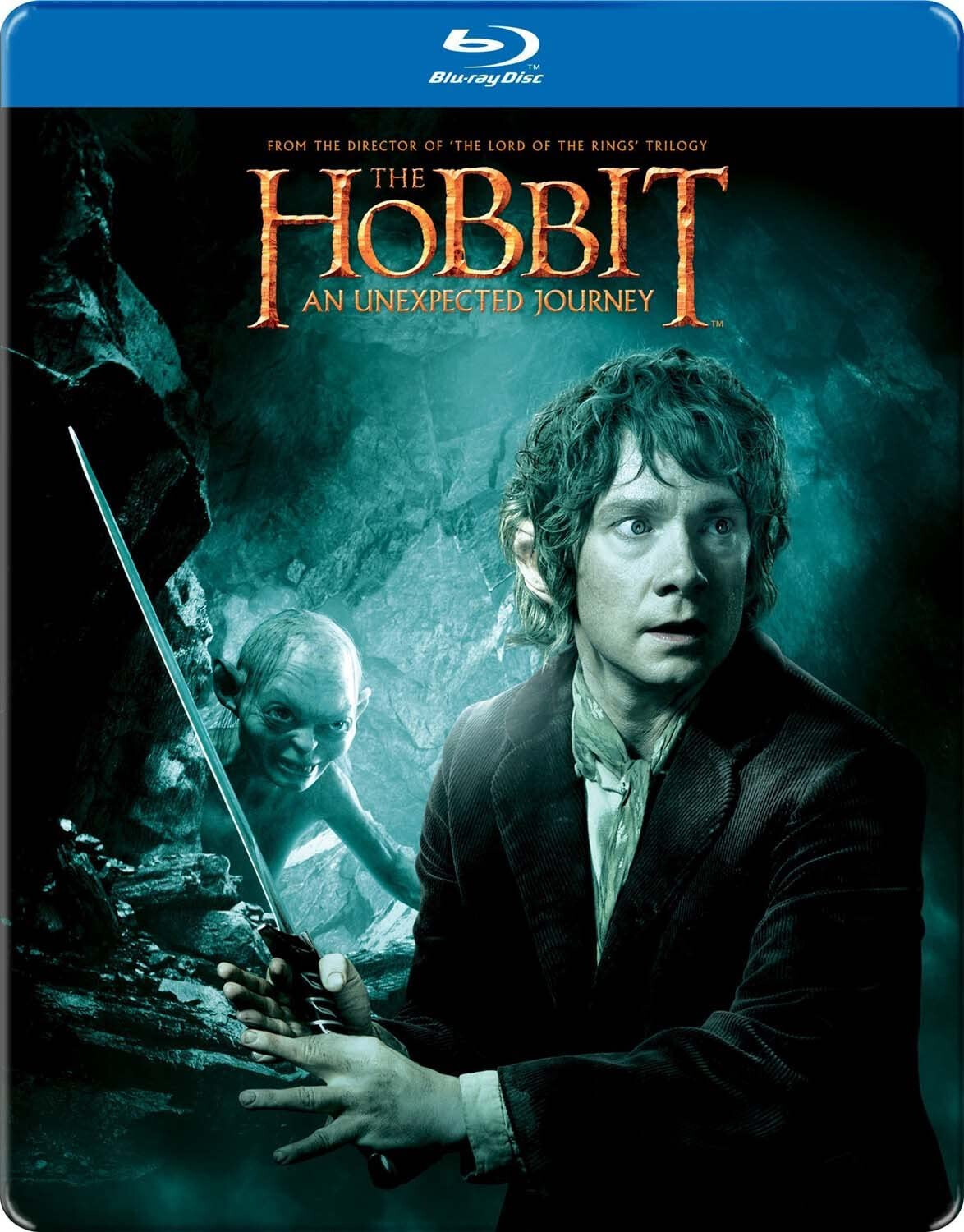 The Hobbit: An Unexpected Journey (Blu-ray) Christopher Lee Mark Hadlow Ian Holm