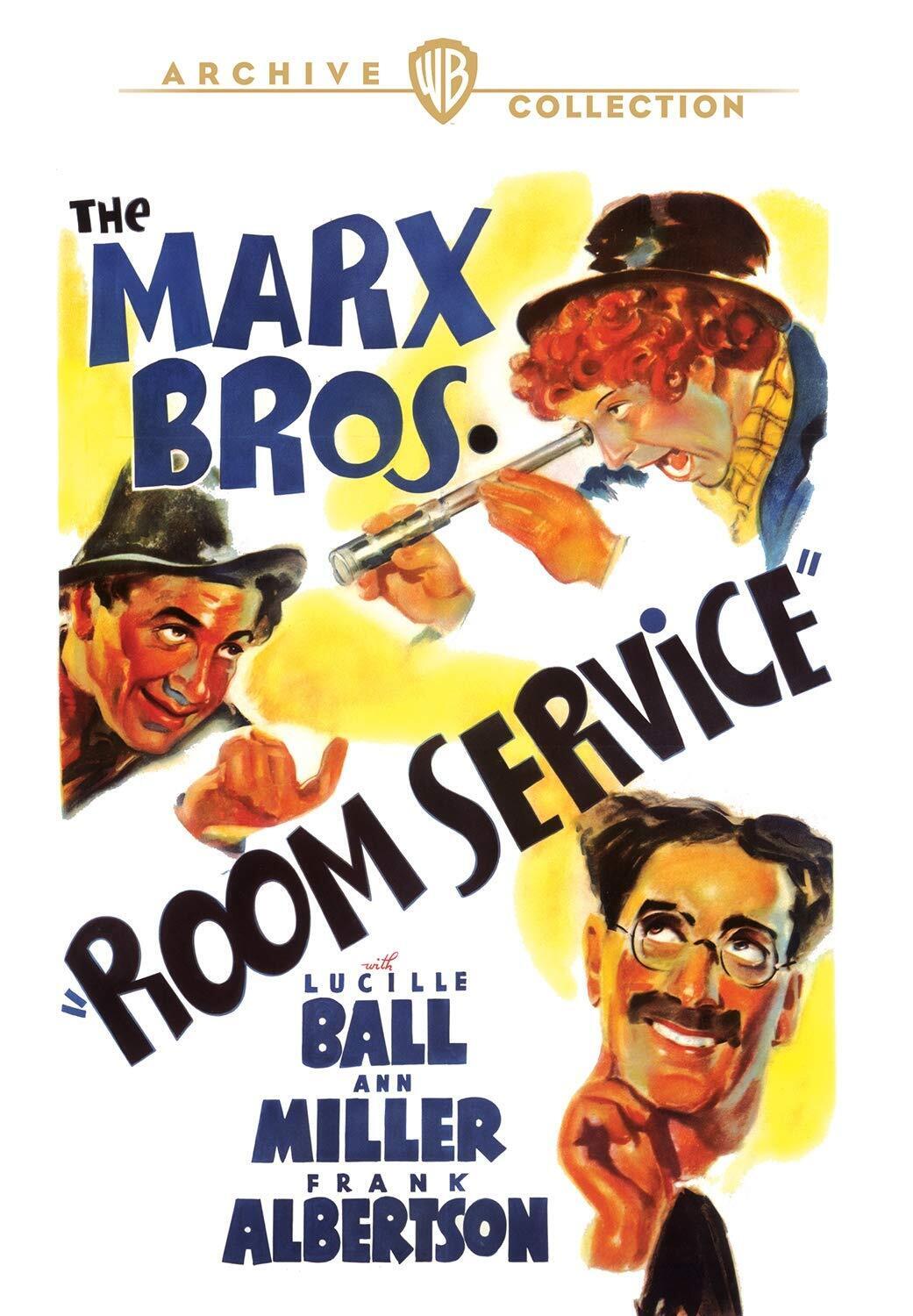 Room Service (DVD) Frank Albertson Groucho Marx Harpo Marx Lucille Ball