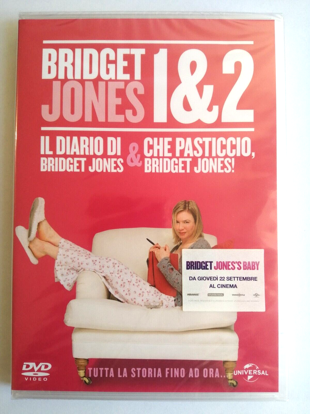 BRIDGET JONES 1 & 2 DVD NUOVO SIGILLATO EDIZIONE VENDITA