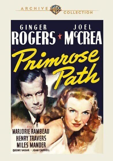 Primrose Path (DVD) Ginger Rogers Henry Travers Joan Carroll Joel Mccrea