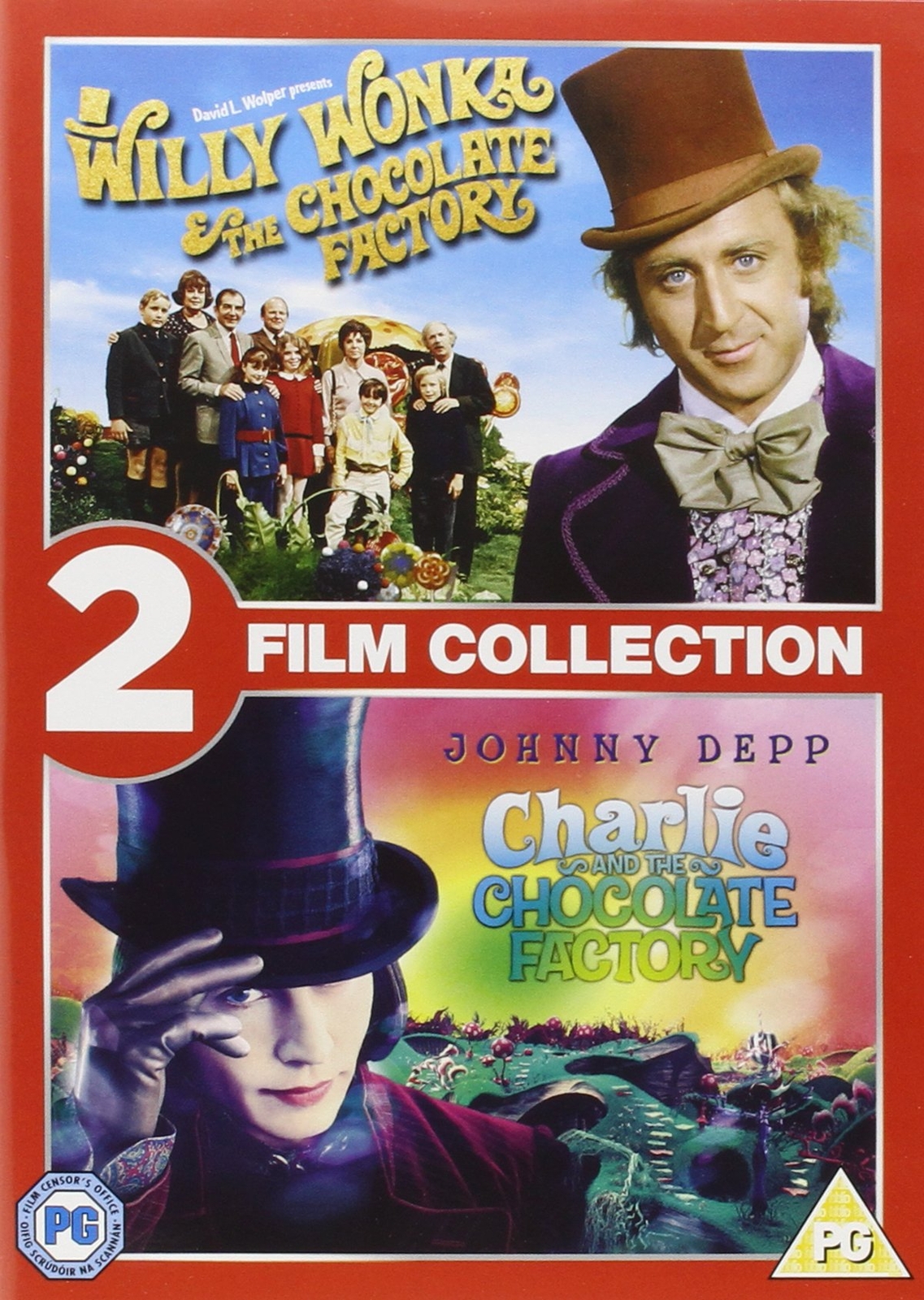 Willy Wonka and the Chocolate Factory/Charlie and the Chocolate Factory (DVD)