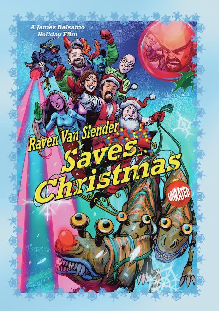 Raven Van Slender Saves Christmas (DVD) Andy Dick Bill Victor Arucan Greg Tally