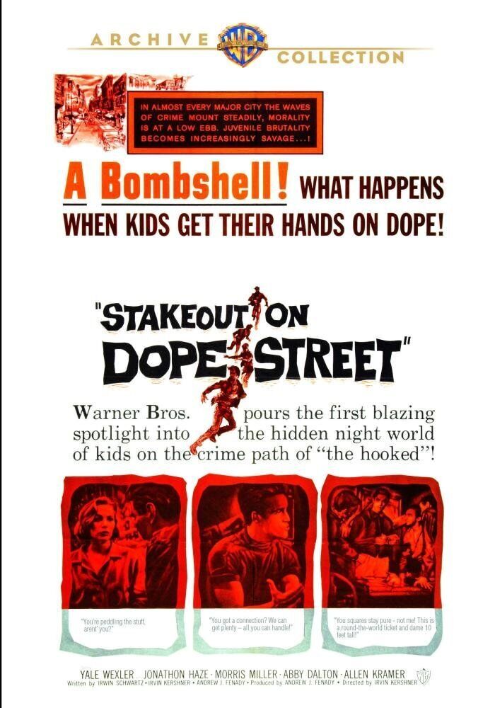 Stakeout On Dope Street (DVD) Steven Marlo Yale Wexler Abby Dalton Allen Kramer