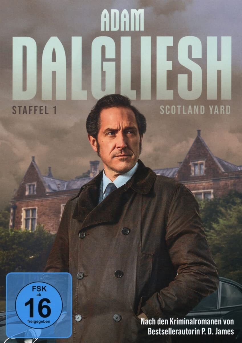 Adam Dalgliesh, Scotland Yard (DVD) Bertie Carvel Jeremy Irvine Carlyss Peer