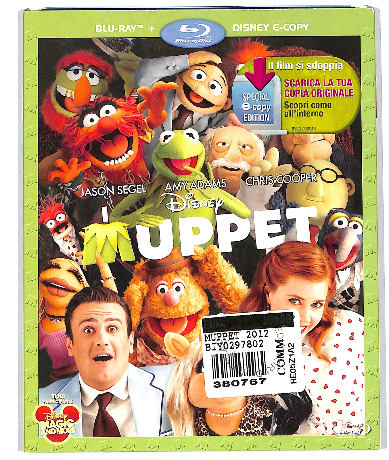 EBOND I Muppet - disney e-copy + BLURAY DB552640