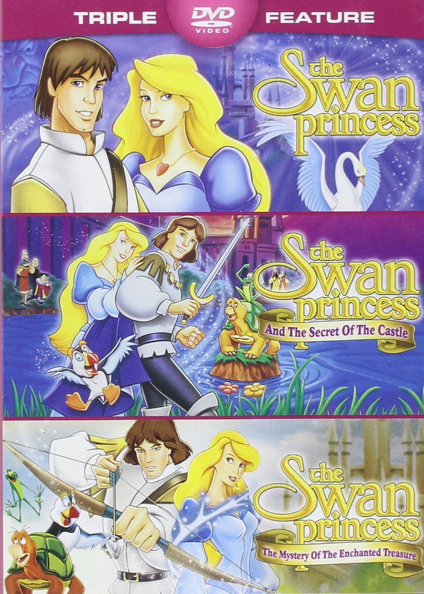 Swan Princess Dvd Triple Feature (DVD) Michelle Nicastro Howard McGillin