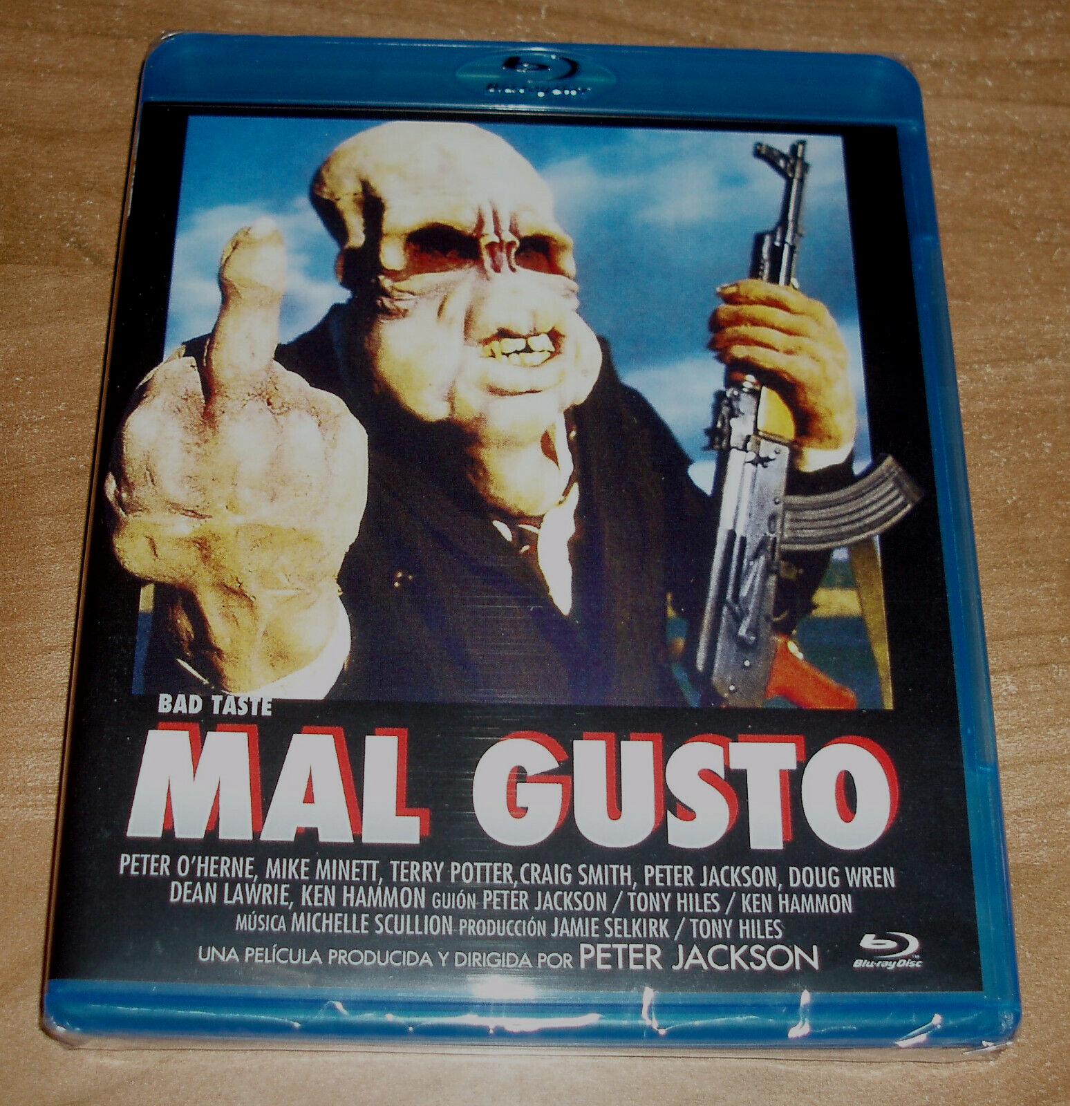Cattivo Gusto ( Bad Taste ) Blu-Ray Nuovo Sigillato Sci-Fi Horror a-B-C