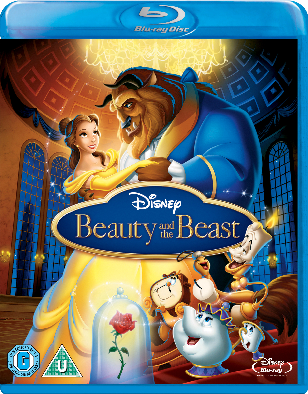 Beauty and the Beast (Disney) (Blu-ray) Paige O'Hara Robby Benson