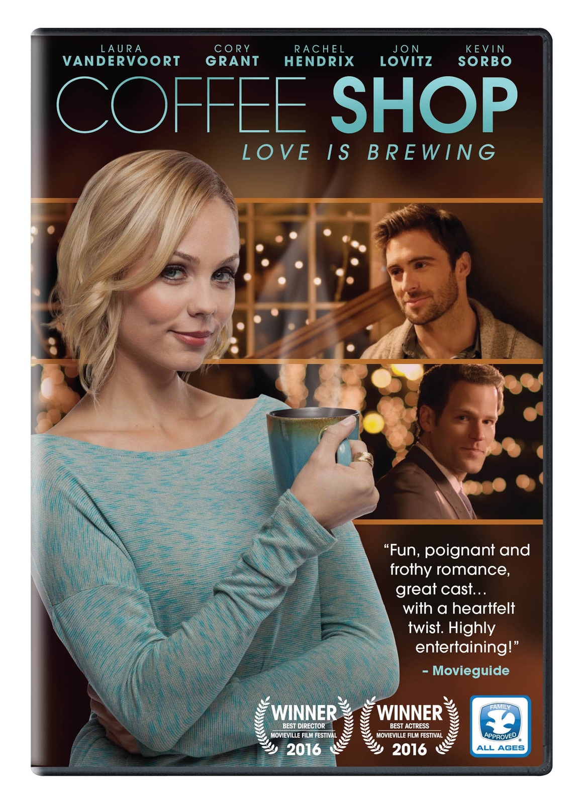 COFFEE SHOP - COFFEE SHOP (1 DVD) (DVD) Laura Vandervoort Cory M. Grant