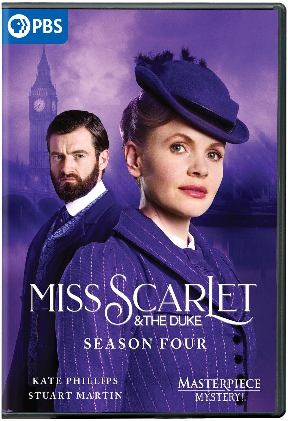 Miss Scarlet & the Duke: Season Four Masterpiece Mystery! (DVD) Kate Phillips