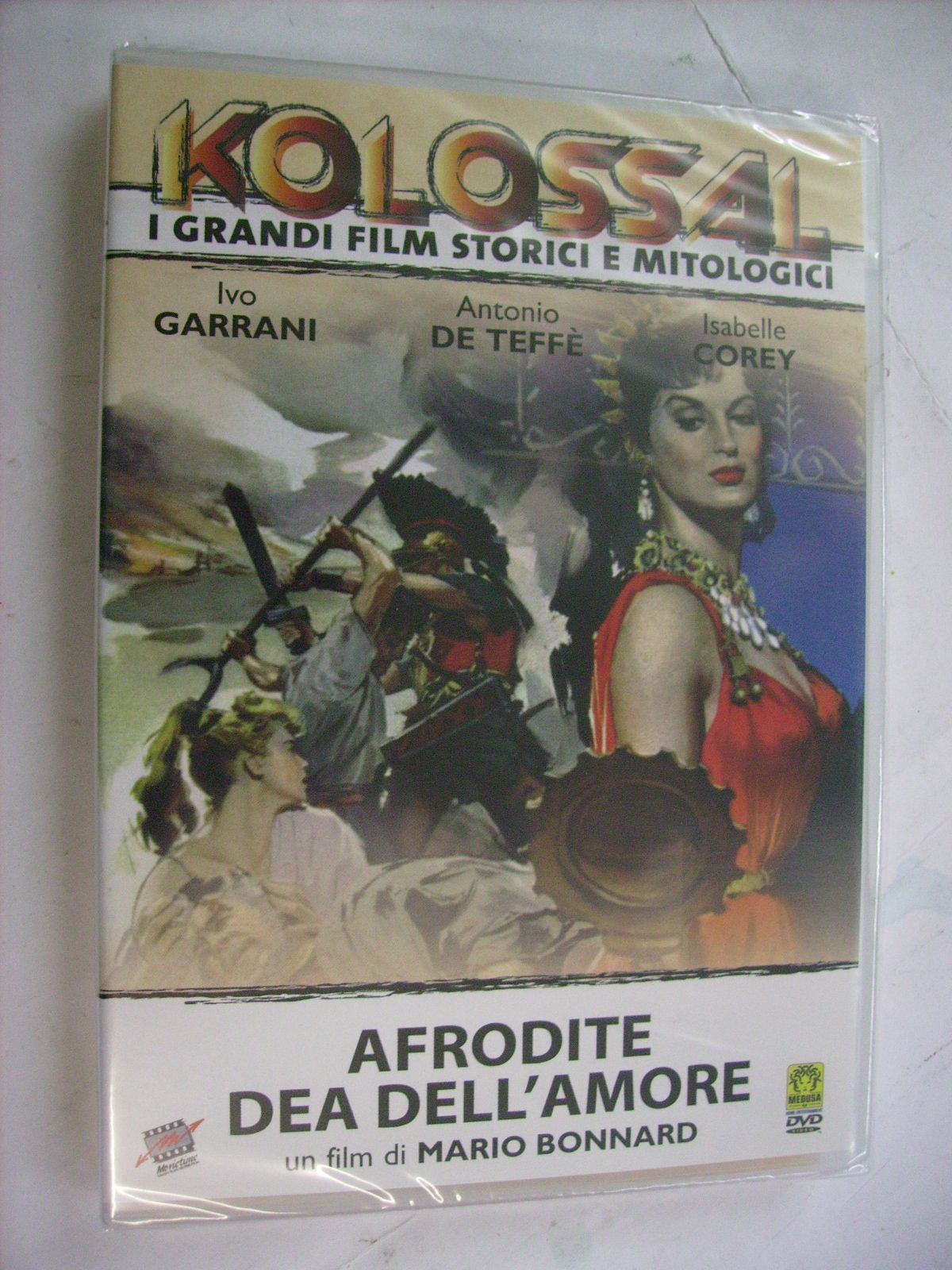AFRODITE DEA DELL'AMORE - DVD SIGILLATO PAL - MARIO BONNARD - IVO GARRANI