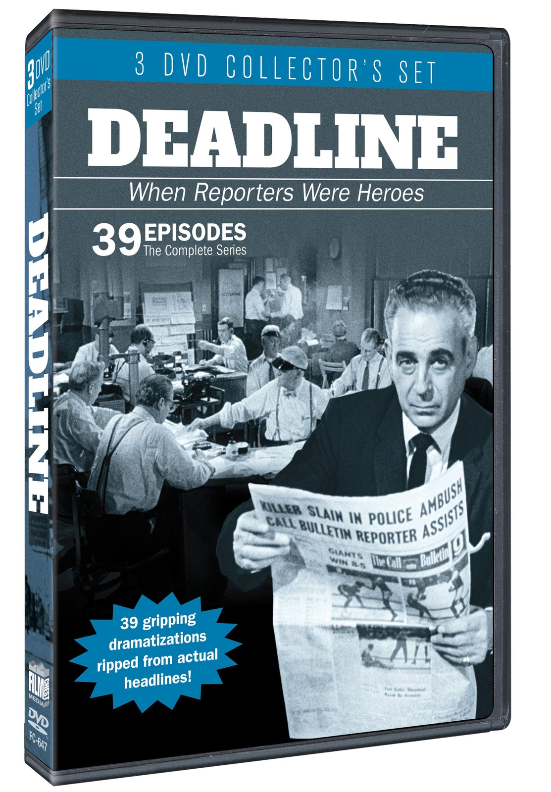 Deadline: The Complete 39 Episode Series! (DVD) Paul Stewart Peter Falk