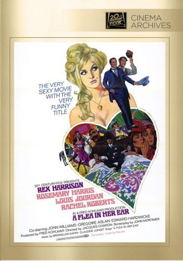 A Flea IN Lei Orecchio DVD (1968) - Rex Harrison,Rosemary Harris,Louis Jourdan