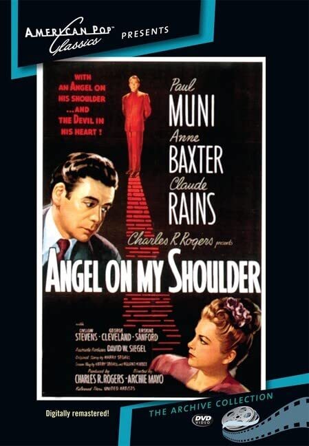 Angel on My Shoulder (DVD) Anne Baxter Claude Rains Onslow Stevens Paul Muni
