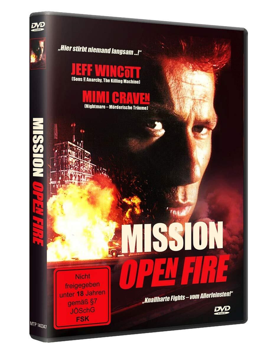 Mission Open Fire (DVD) Jeff Wincott Mimi Craven Patrick Kilpatrick