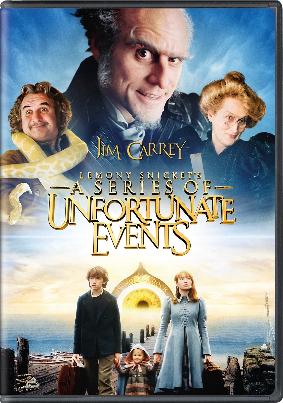 Lemony Snicket's A Series of Unfortunate Events (DVD) Jim Carrey Jude Law