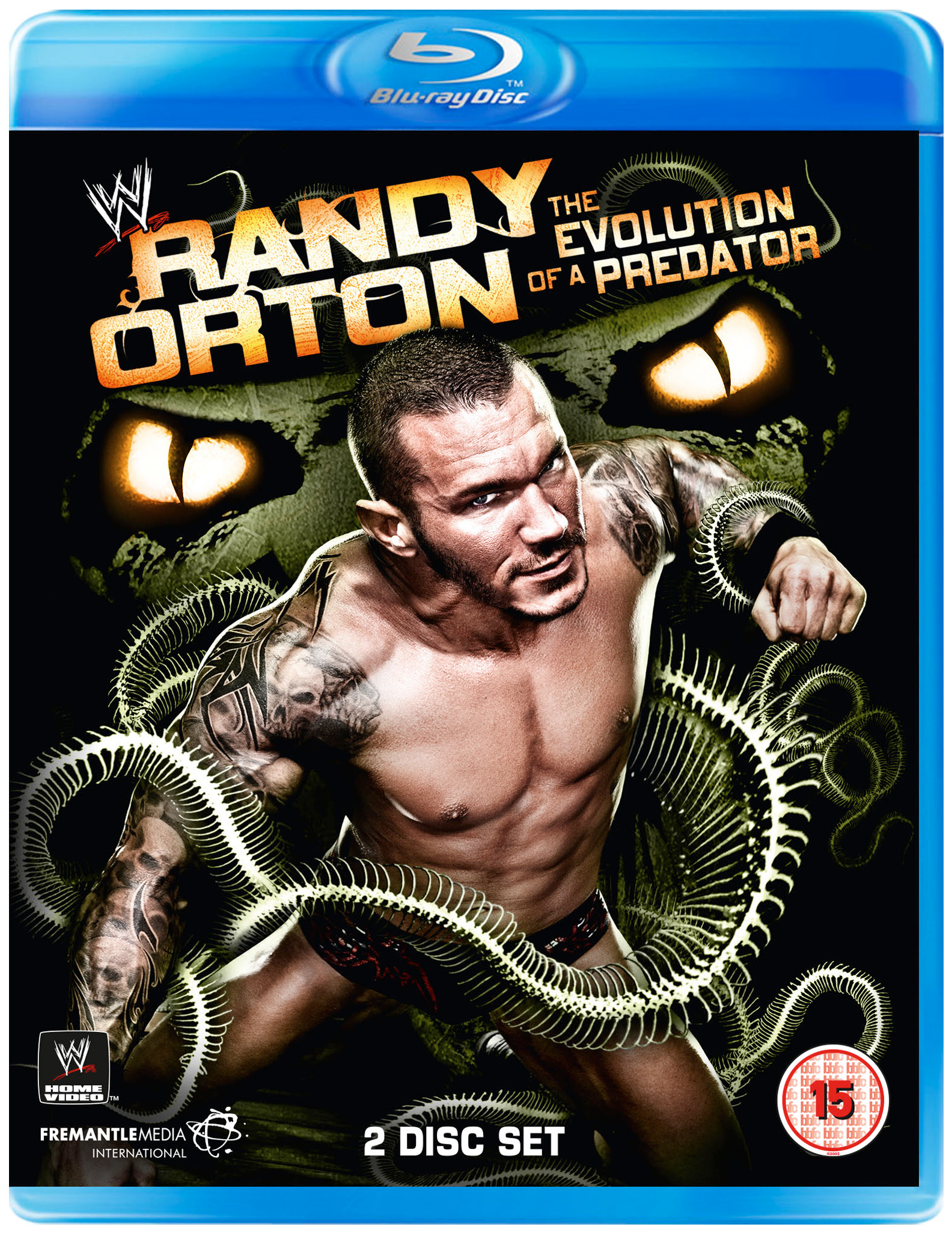 WWE: Randy Orton - The Evolution of a Predator (Blu-ray) Randy Orton John Cena